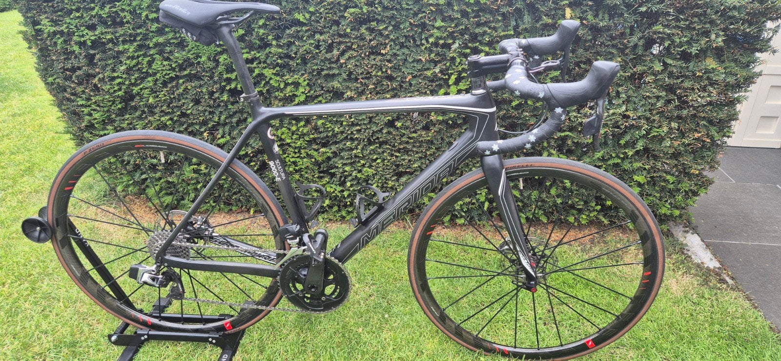 MERIDA SCULTURA 9000 E  SRAM RED ETAP S/M gewicht 7.28 kg, Fietsen en Brommers, Ophalen, Carbon