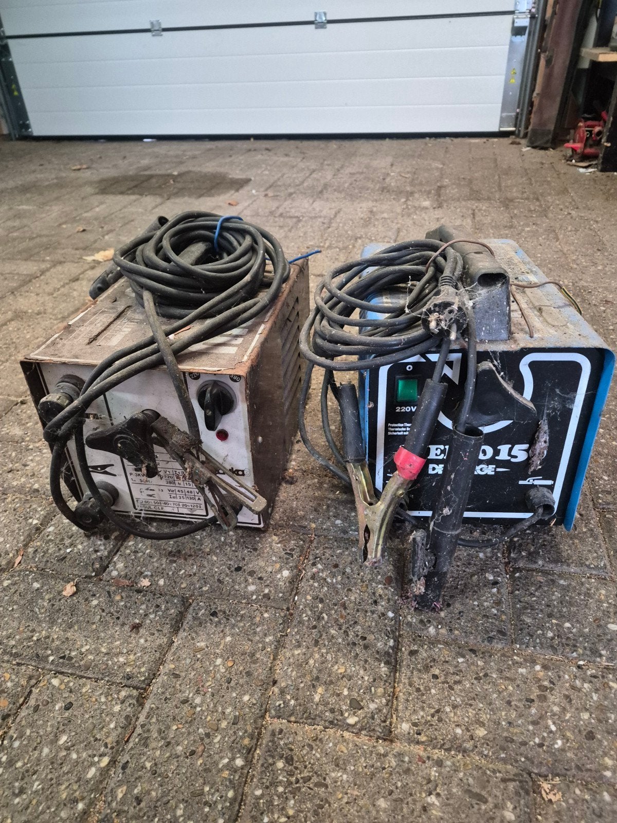 laspost elektrische, Doe-het-zelf en Bouw, Ophalen, Gebruikt, Elektroden