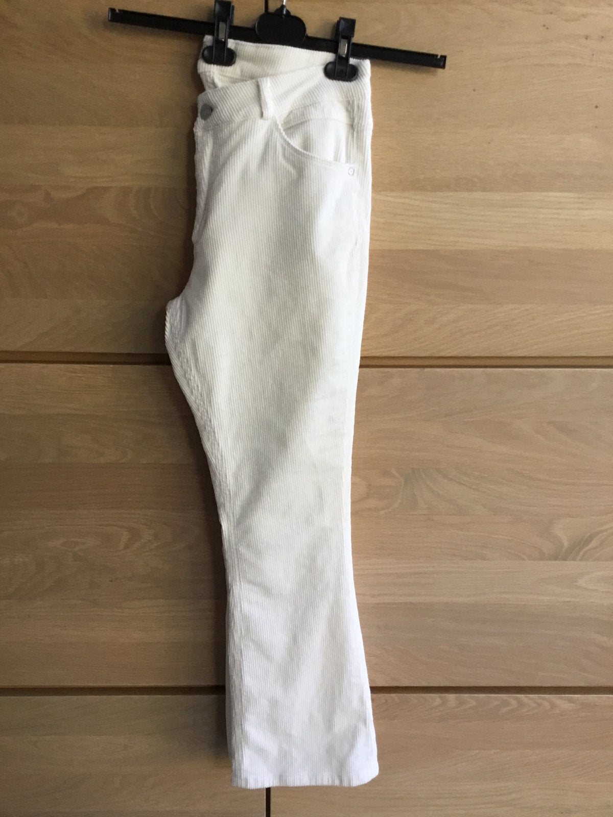 Pantalon en velours PARAMI, Enlèvement ou Envoi, Comme neuf, Blanc, Longs