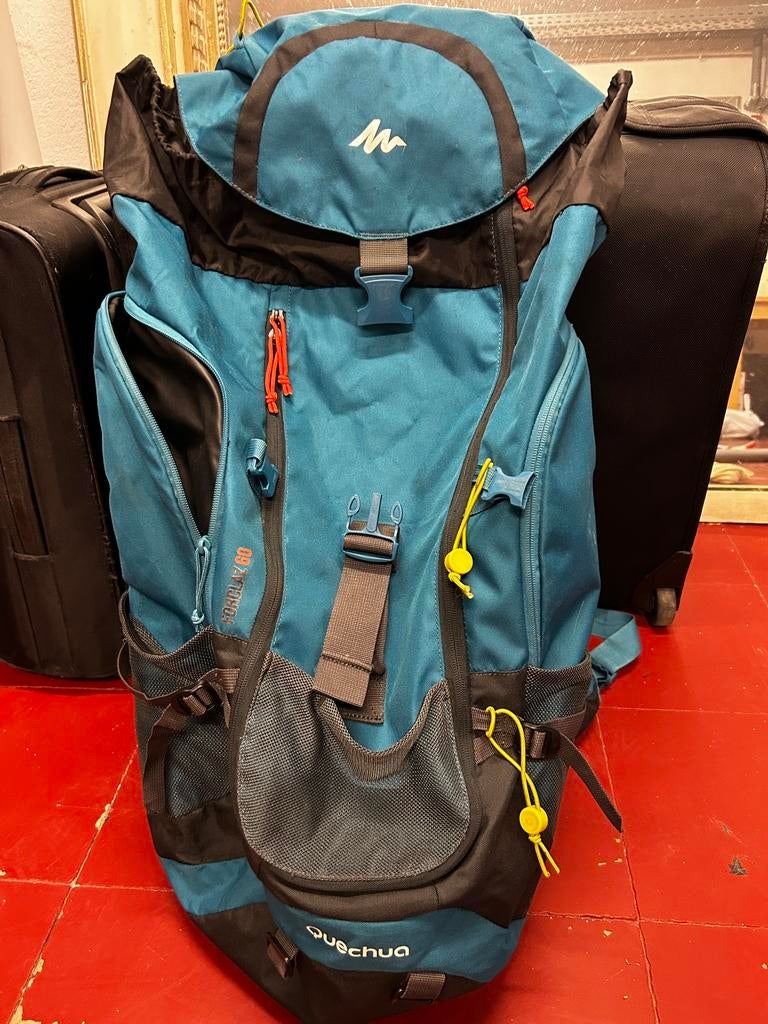 Quechua Forclaz 60L sac à dos, Ophalen, Gebruikt, Rugzak