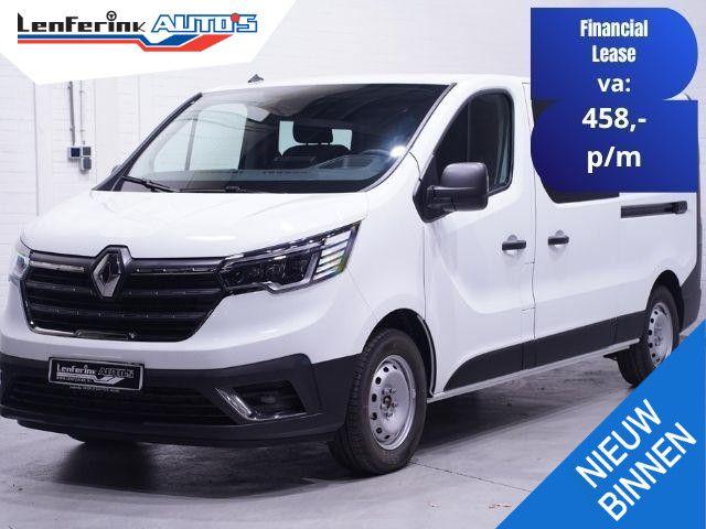Renault Trafic 2.0 DCi 170 pk L2 Dubbel Cabine Aut. 2x Schui, Automaat, Wit, Diesel, Te koop