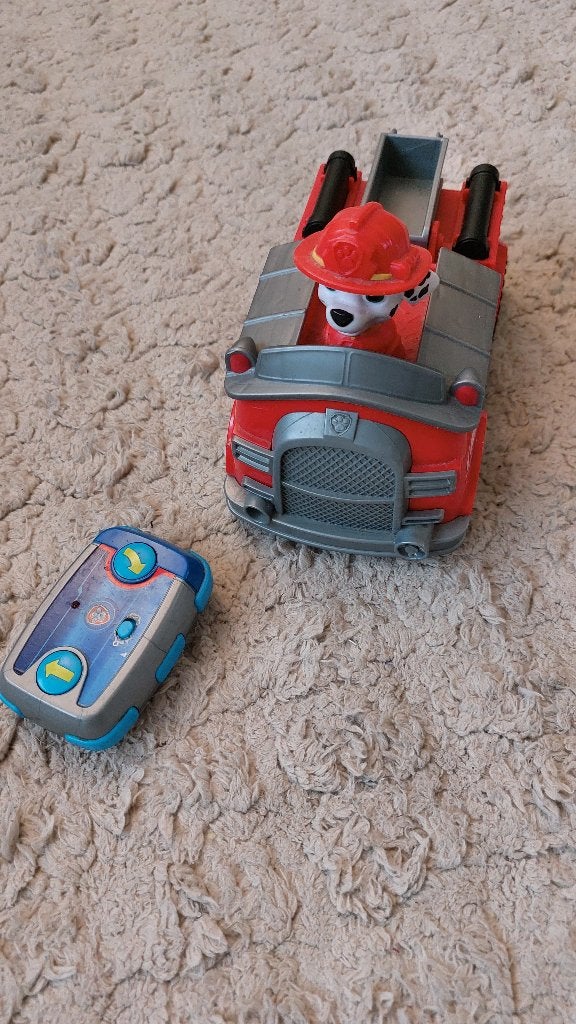 RC marshall truck, Ophalen, Gebruikt, Afstandsbediening