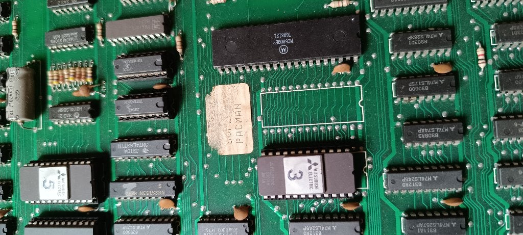 Arcade PCB Super Pacman, geen probleem?, Games en Spelcomputers, Games | Overige, Ophalen, Gebruikt