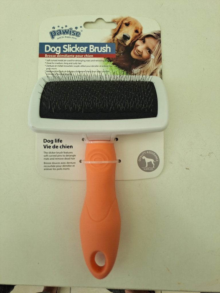 PAWISE slicker borstel -  NIEUW - 11 cm, Dieren en Toebehoren, Nieuw, Overige typen