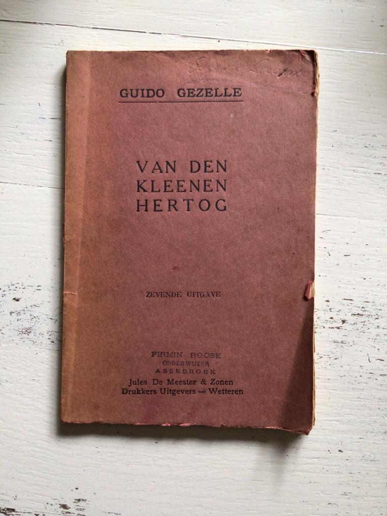 Van den kleenen hertog, guido gezelle, Antiek en Kunst, Antiek | Boeken en Manuscripten, Ophalen of Verzenden