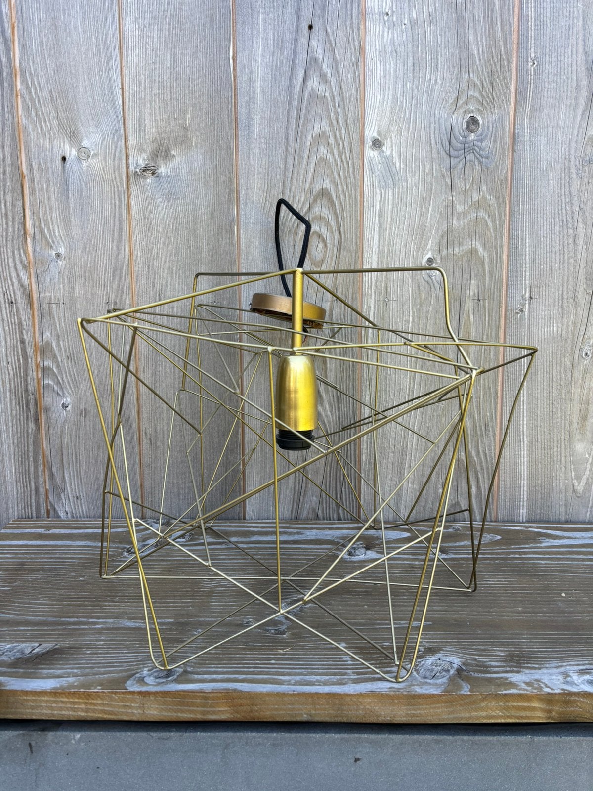 Abat-jour design, Suspension, Enlèvement, Utilisé, Métal