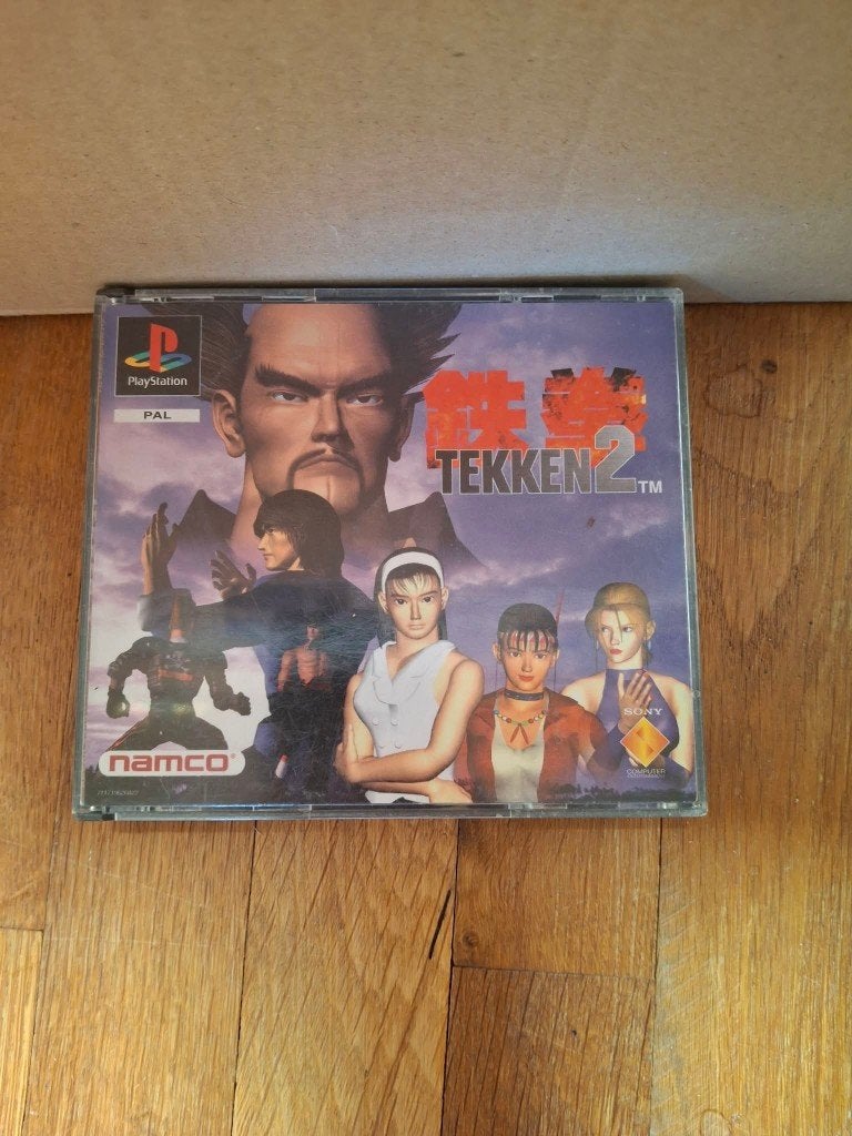 Jeu PS1 Tekken 2, 2 joueurs, À partir de 12 ans, Combat, Comme neuf
