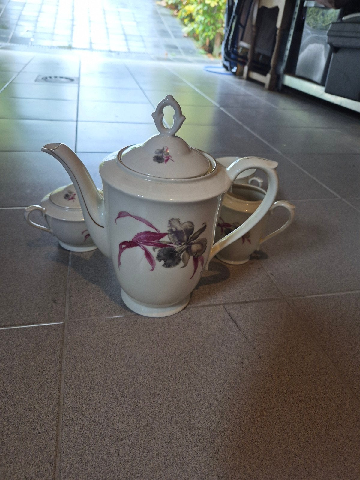 13 delig koffieservies art deco periode .porselien, Antiek en Kunst, Ophalen of Verzenden