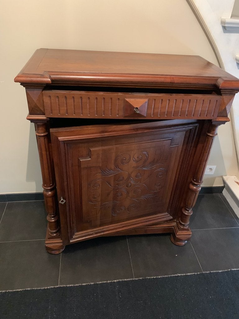 Antieke eikenhouten dressoir, Ophalen