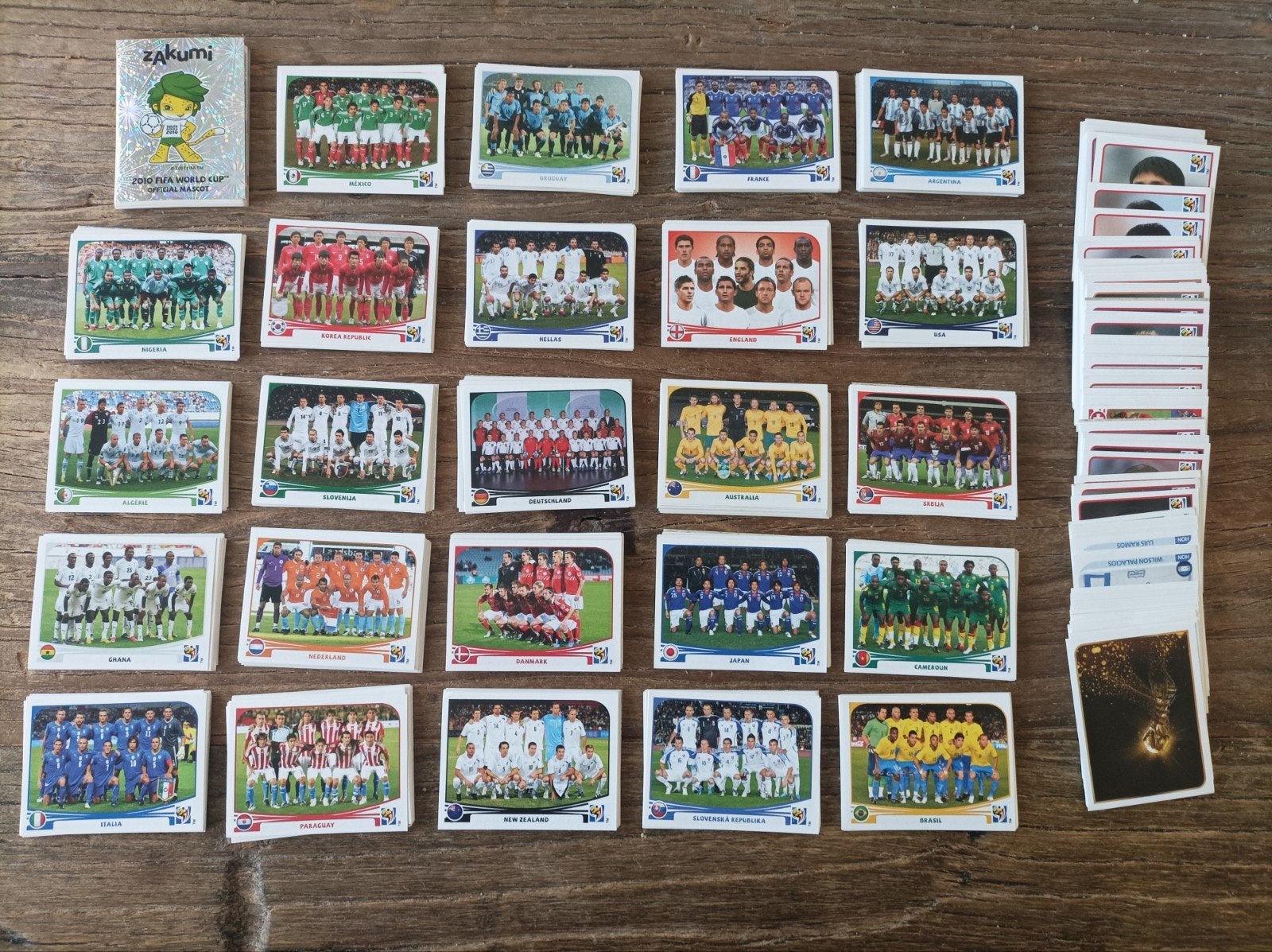 Panini FIFA world cup 2010 , volledige reeks .640 stickers, Ophalen of Verzenden