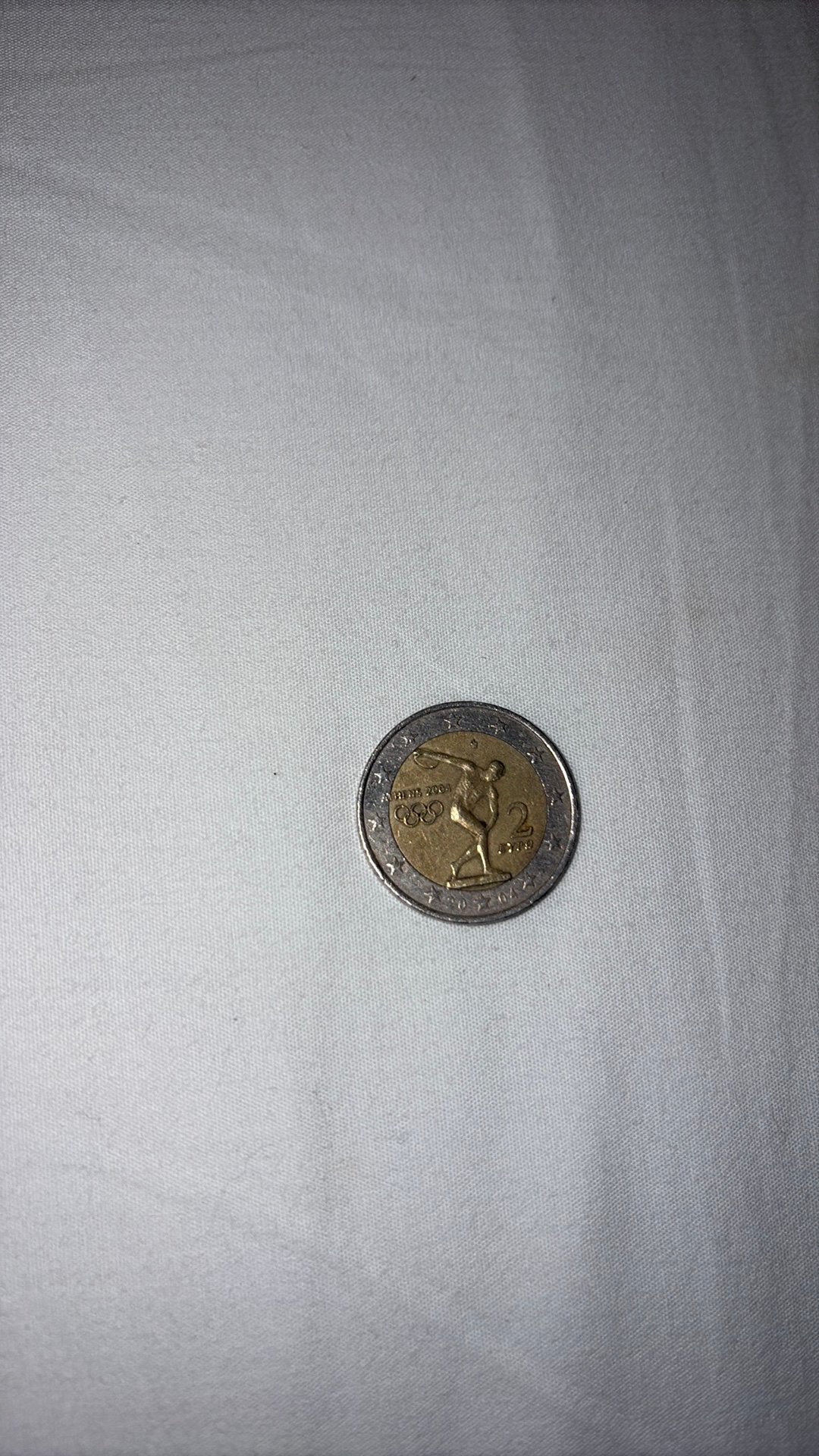 Piece 2€ des jeux olympique d’Athènes 2004 proposze vos prix, Timbres & Monnaies, Monnaies | Europe | Monnaies euro, Enlèvement ou Envoi