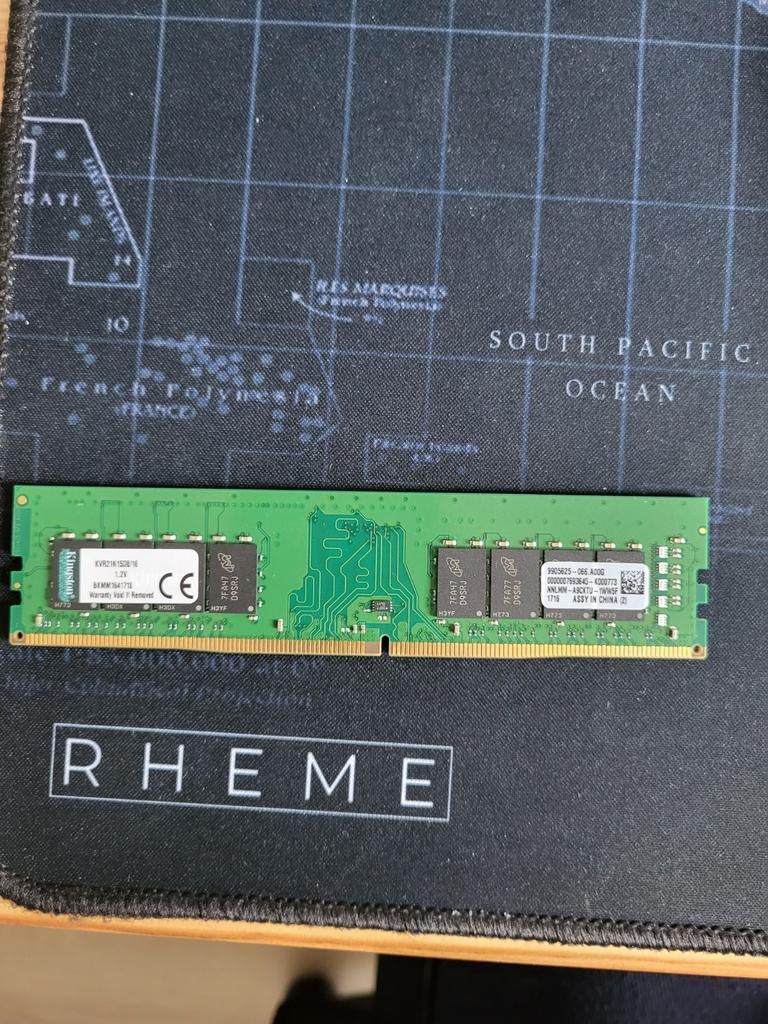 16GB DDR4 RAM Kingston 2133MHz, Computers en Software, RAM geheugen, Ophalen of Verzenden, DDR4, Desktop