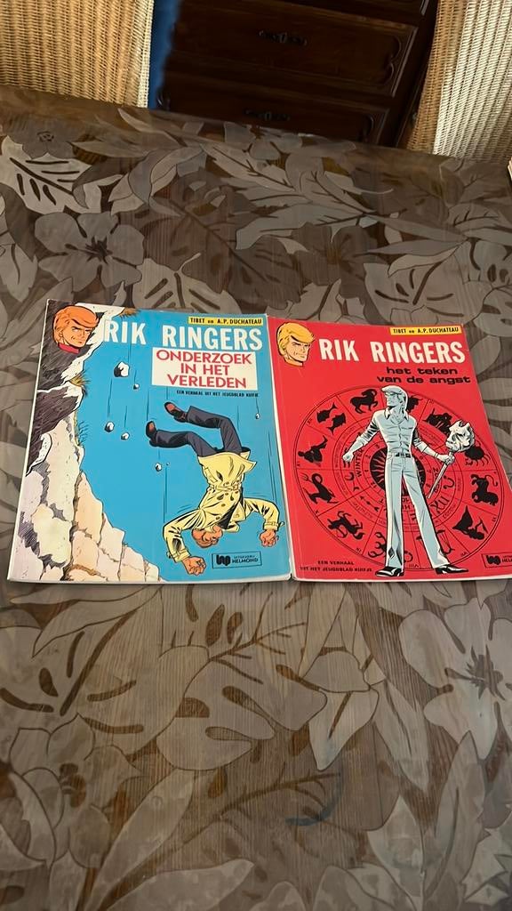 Rik Ringers 2 strips, Ophalen