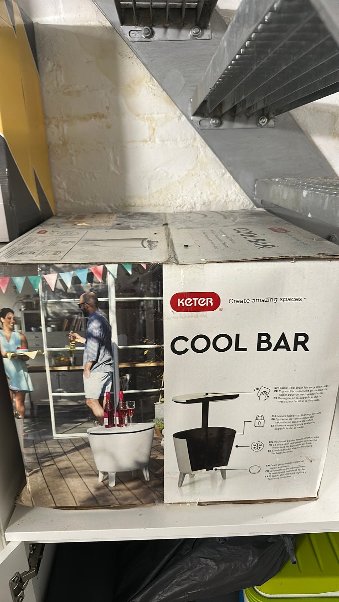 Cool Bar keter, Jardin & Terrasse, Chauffage de terrasse, Enlèvement, Comme neuf