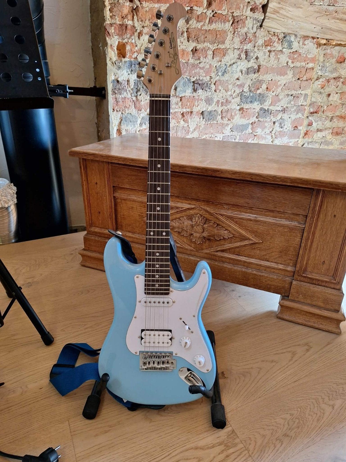 Ensemble guitare électrique enfant à vendre, Enlèvement, Utilisé, Guitare électrique
