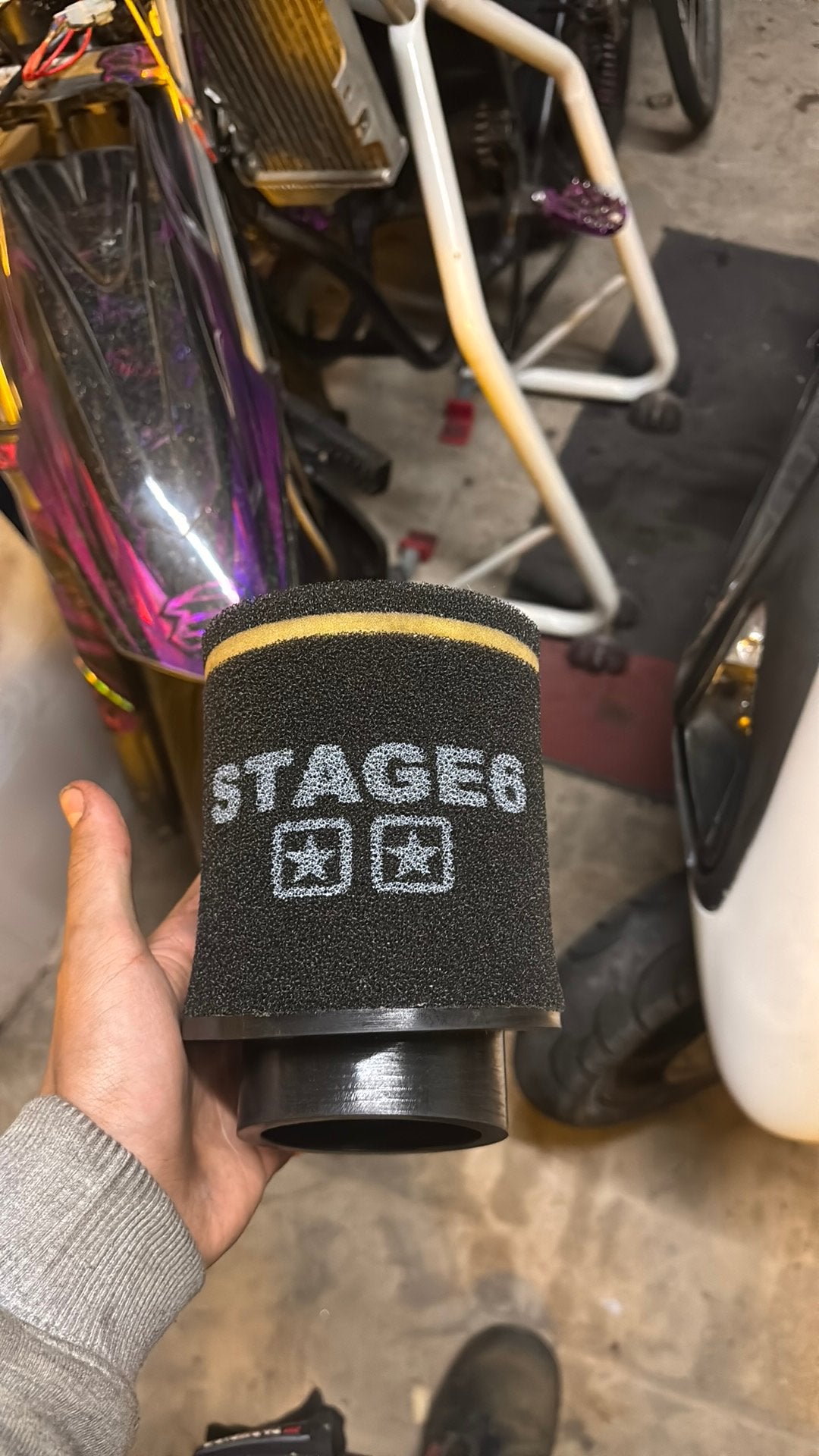 Stage 6 powerfilter, Motos, Enlèvement ou Envoi