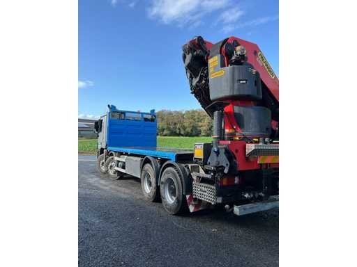 Mercedes Actros V8 8x4 avec grue Palfinger PK78002 + JIB, Autos, Euro 5, Achat, Entreprise, Autres carburants