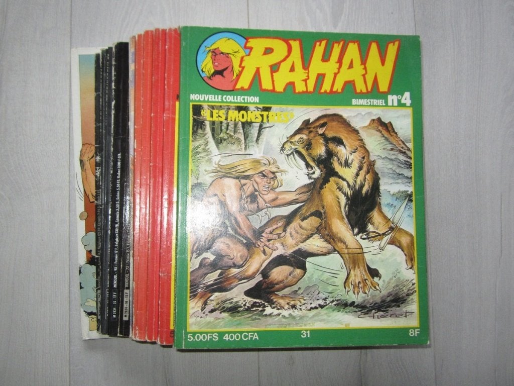 Rahan - 4,00Eur / pièce, Une BD, Enlèvement ou Envoi, Utilisé, R. Lécureux