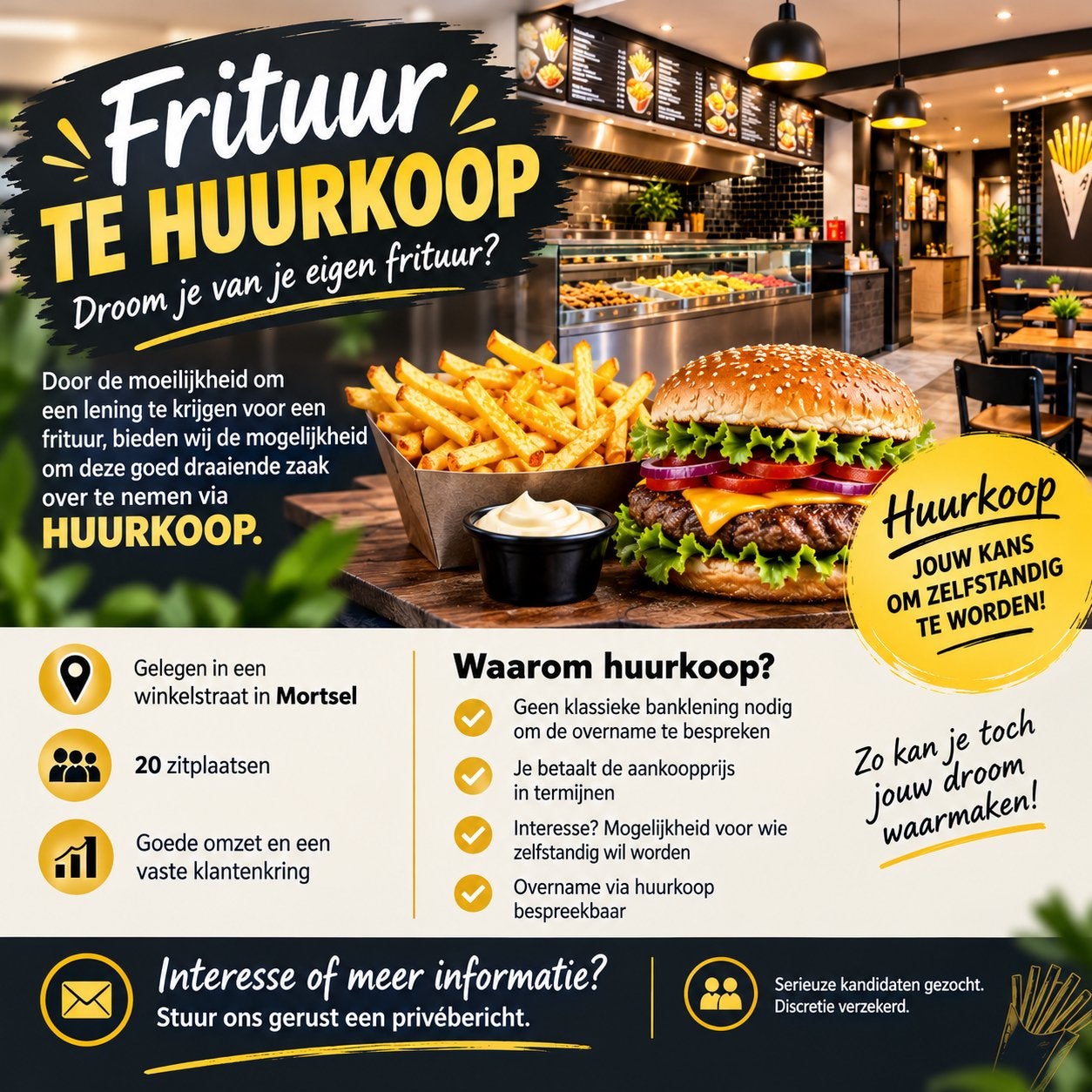 Huuroop frituur, Articles professionnels
