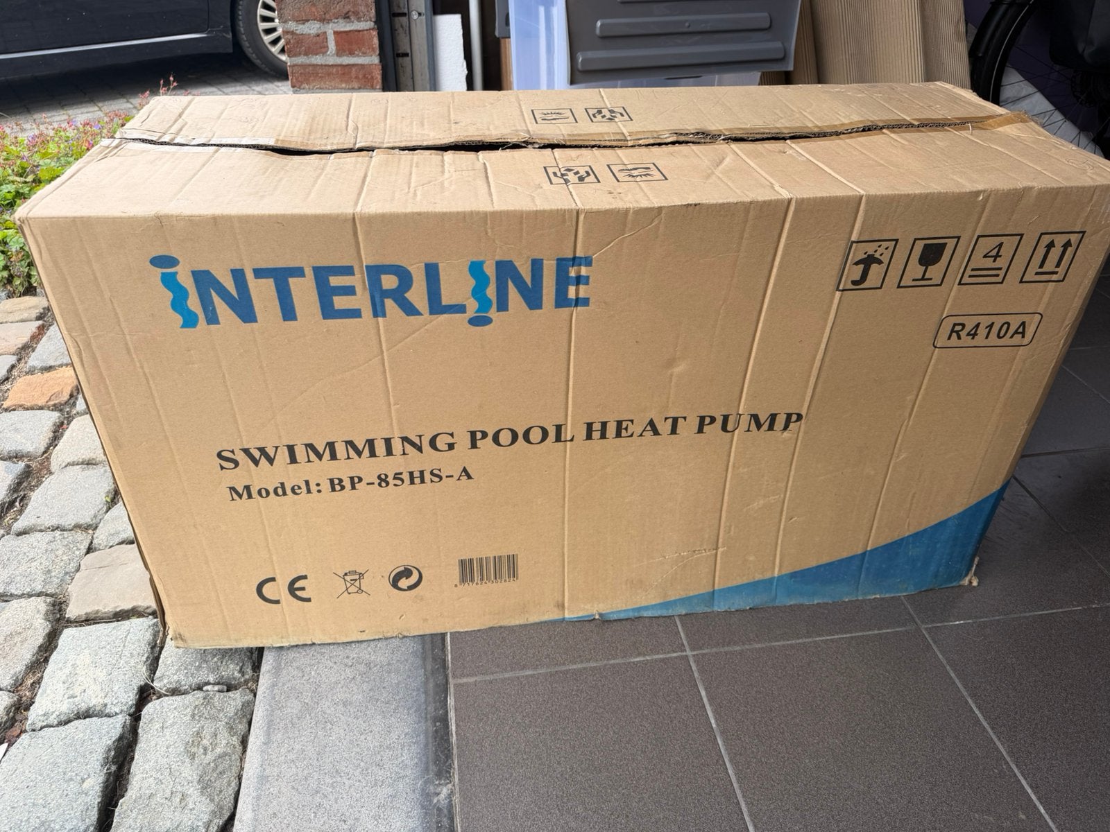 Verwarmingspomp voor zwembad, Ophalen, Zo goed als nieuw