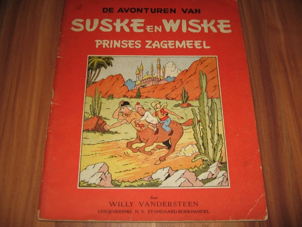 Suske en Wiske nr 5: Prinses Zagemeel, Boeken, Eén stripboek, Ophalen of Verzenden, Willy Vandersteen