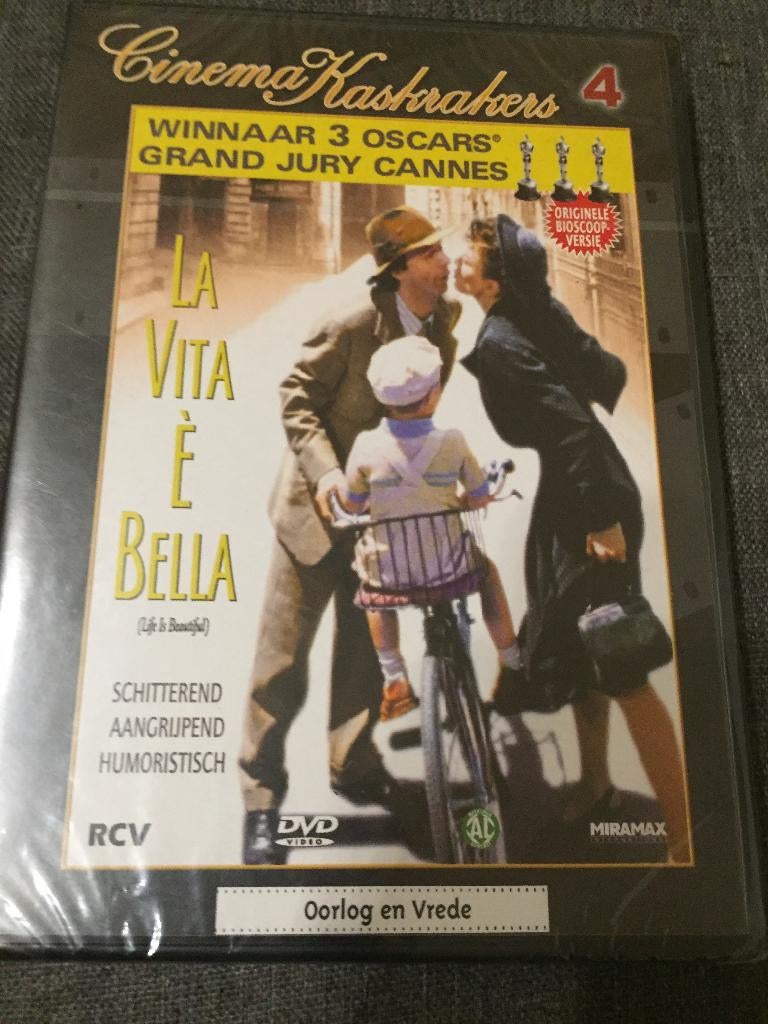 Dvd oorlog film Nieuw La Vita é bella, CD & DVD, DVD | Drame, Tous les âges, Enlèvement ou Envoi, Neuf, dans son emballage, Autres genres