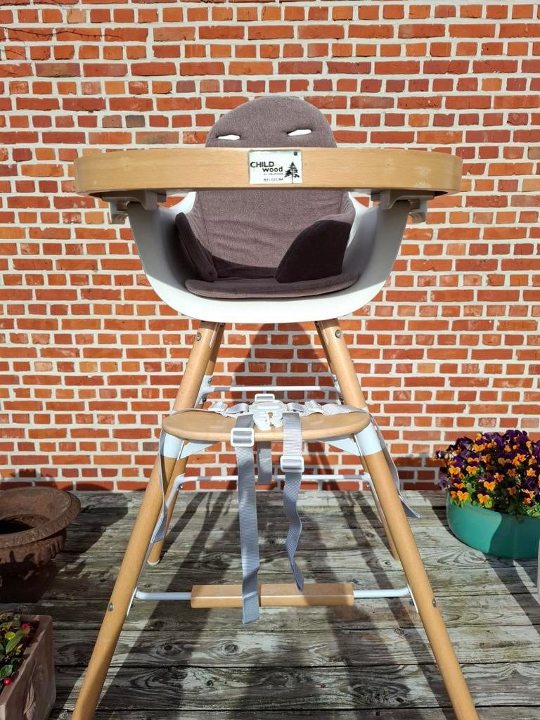 Kinderstoel wit Childwood, Kinderen en Baby's, Ophalen