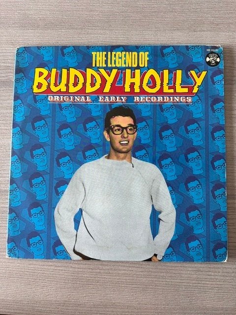 Vynil the legend of Buddy Holly (lp048), Enlèvement ou Envoi, Utilisé, Rock classique, Double LP