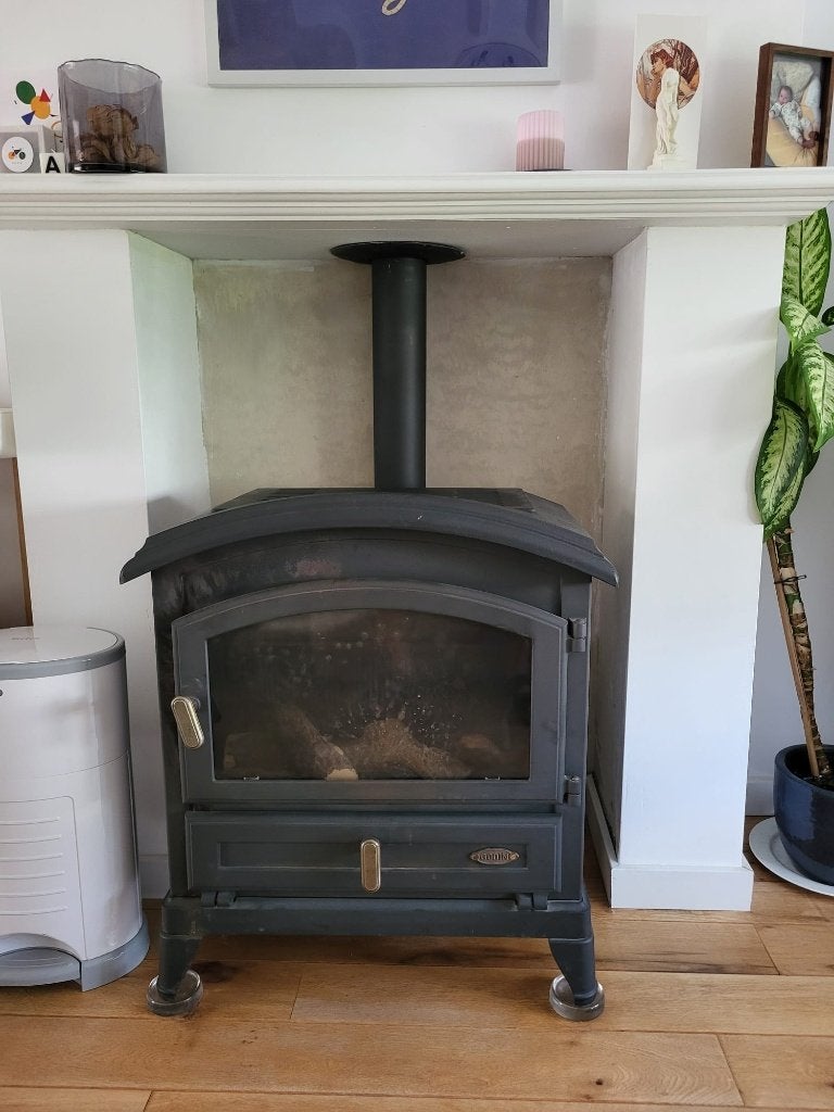 Gaskachel Godin, Huis en Inrichting, Kachels, Zo goed als nieuw, Vrijstaand, Gaskachel, Gas, Ophalen
