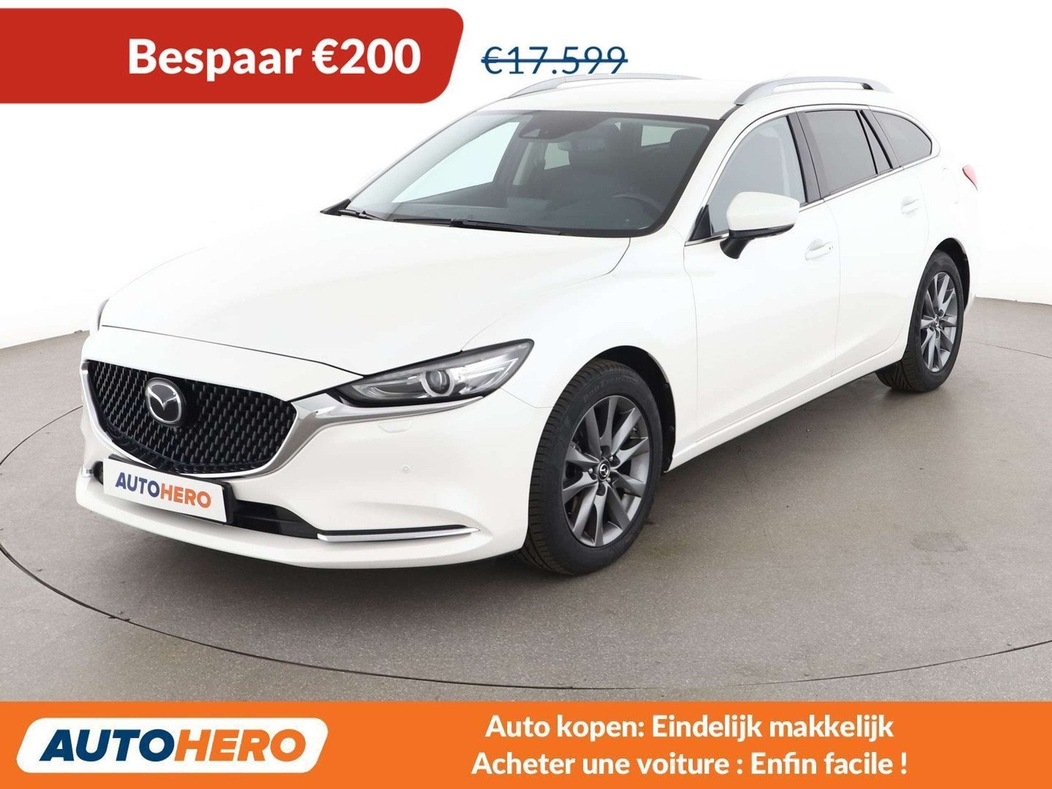 Mazda 6 2.0 Center-Line (année de construction 2019), Autos, Mazda, Cuir, Achat, Euro 6, 164 g/km