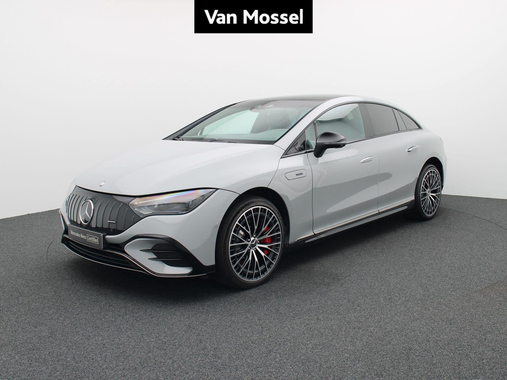 Mercedes-Benz EQE 53 4MATIC+ + NAPPA + BURMESTER + HYPERSCRE, Autos, Mercedes-Benz, Argent ou Gris, Achat, Entreprise, Entretenue par le concessionnaire