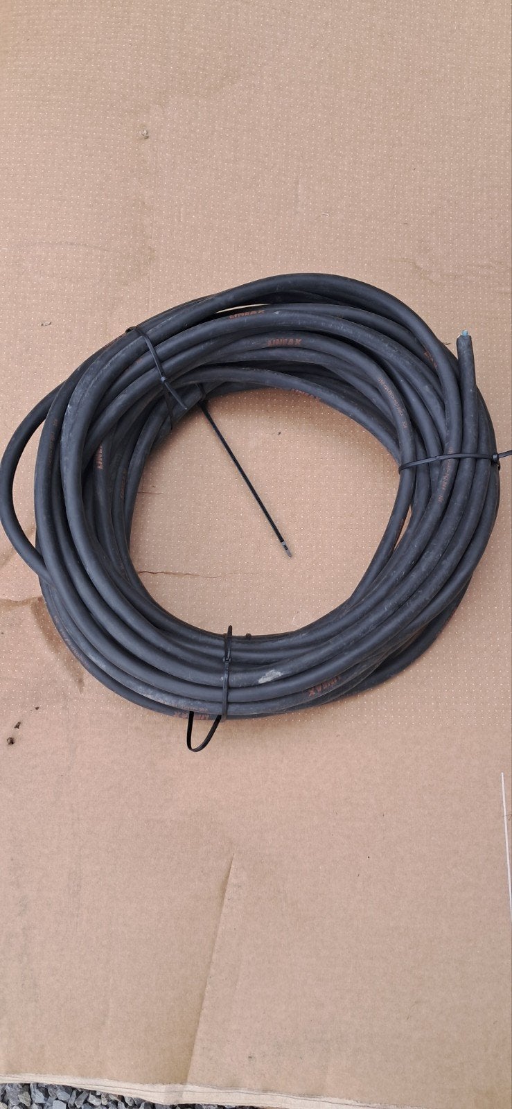 Câble 3g6 souple, Enlèvement