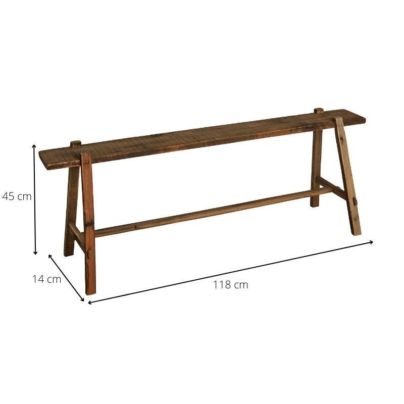 Banc en bois (recyclé), Maison & Meubles, Enlèvement, Neuf, Bois
