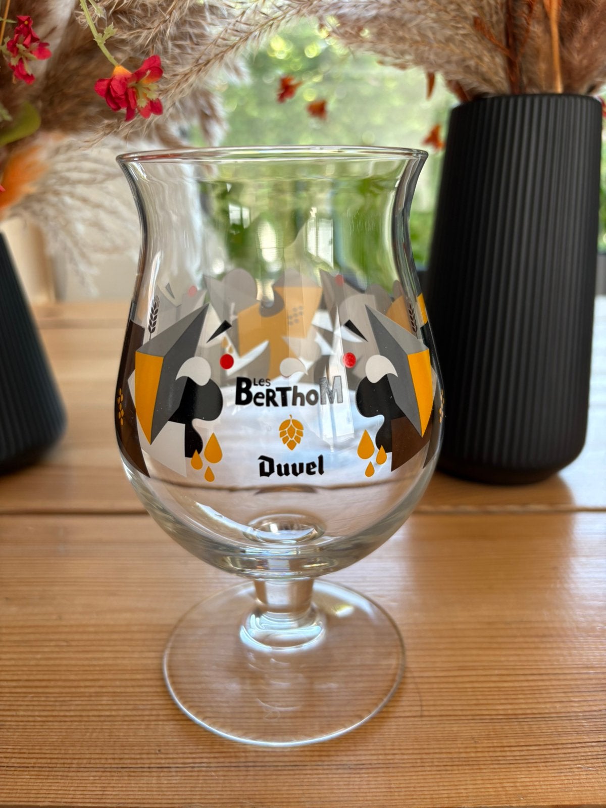 Duvel Les Berthom 2018 - Pater G, Ophalen of Verzenden, Zo goed als nieuw, Glas of Glazen, Duvel