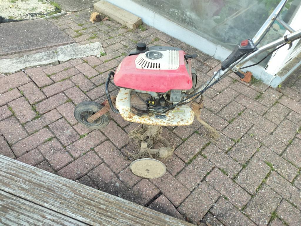 Motoculteur Honda F200. Bon état de fonctionnement., Doe-het-zelf en Bouw, Gereedschap | Freesmachines, Ophalen