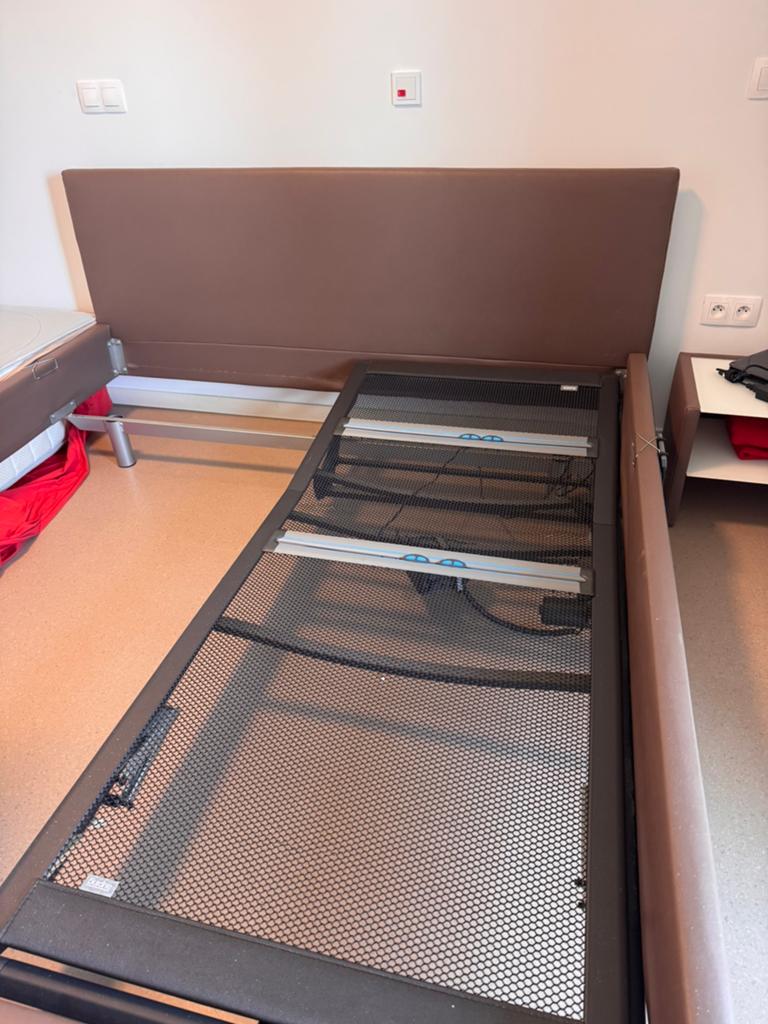 Auping elektrische bedbodem / lattenbodem 90x200 2maal, Huis en Inrichting, Ophalen, Zo goed als nieuw, Bedbodem