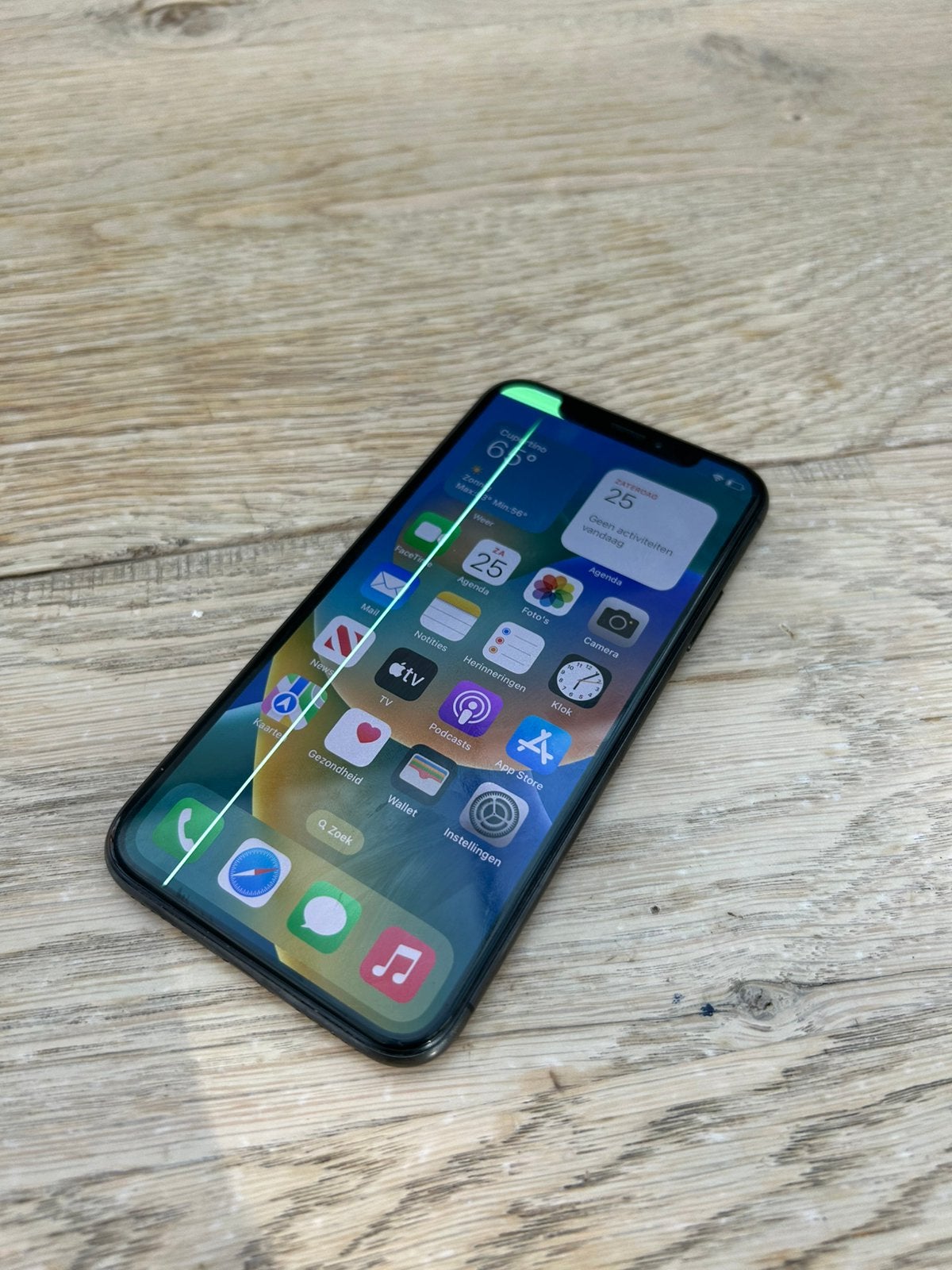 Iphone x heeft nieuw scherm nodig, Telecommunicatie, Mobiele telefoons | Apple iPhone, Ophalen, Zo goed als nieuw, IPhone X