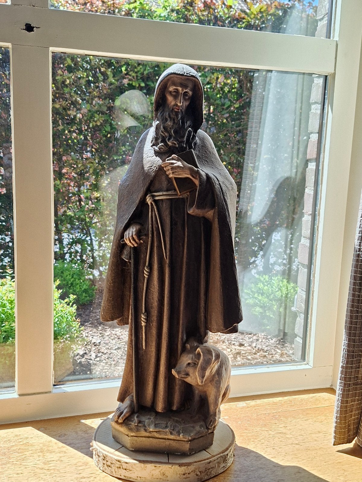 Sint Antonius met varken, Antiek en Kunst, Antiek | Religieuze voorwerpen, Ophalen