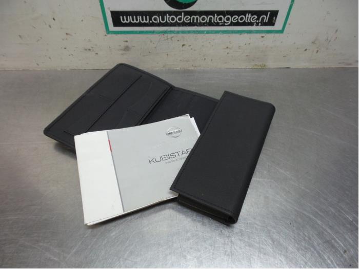 Instructie Boekje van een Nissan Kubistar (Kubistar 03-), Gebruikt, -, -, Ophalen of Verzenden