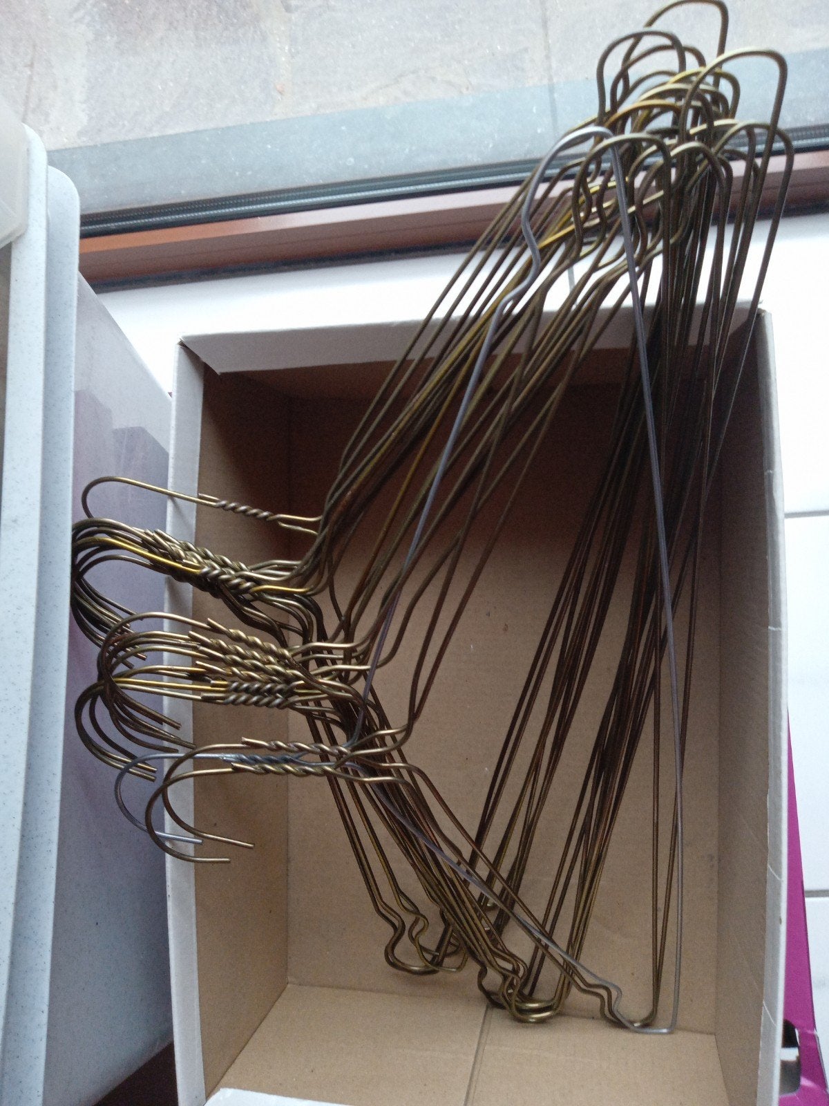 cientres en métal, Enlèvement