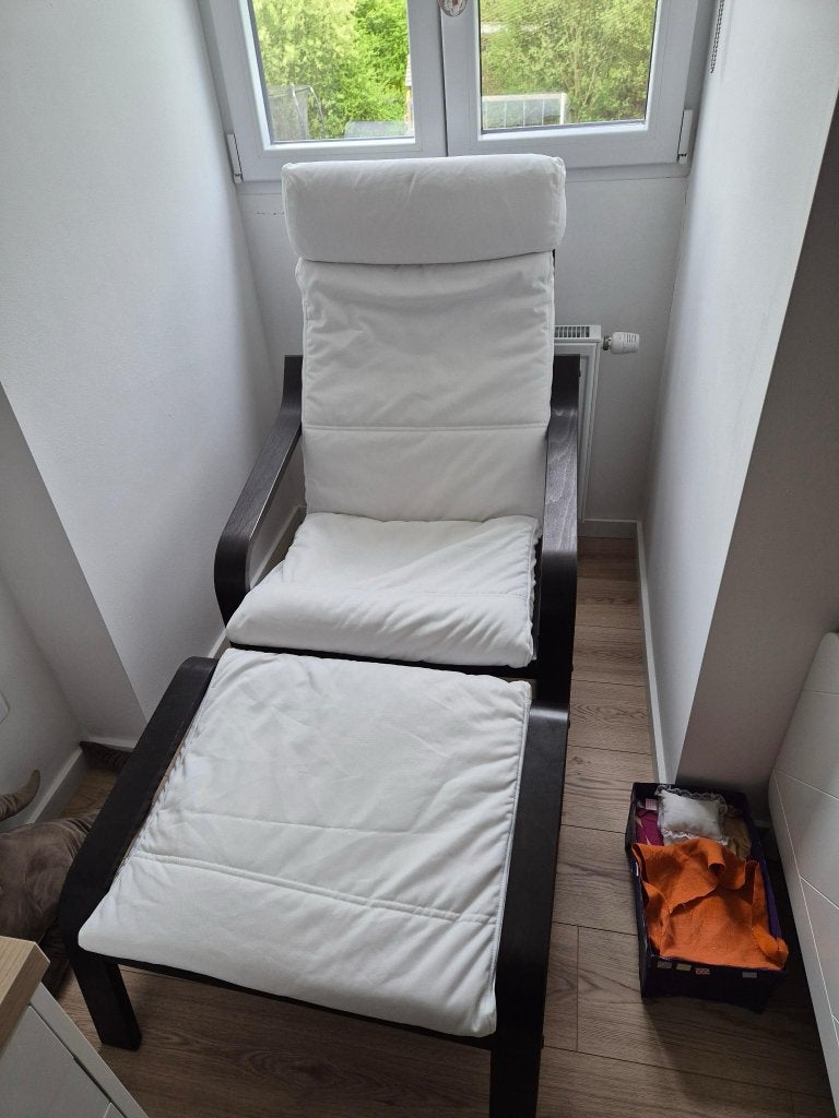 Ikea Poäng relax zetel, Ophalen, 75 tot 100 cm, Zo goed als nieuw, 50 tot 75 cm