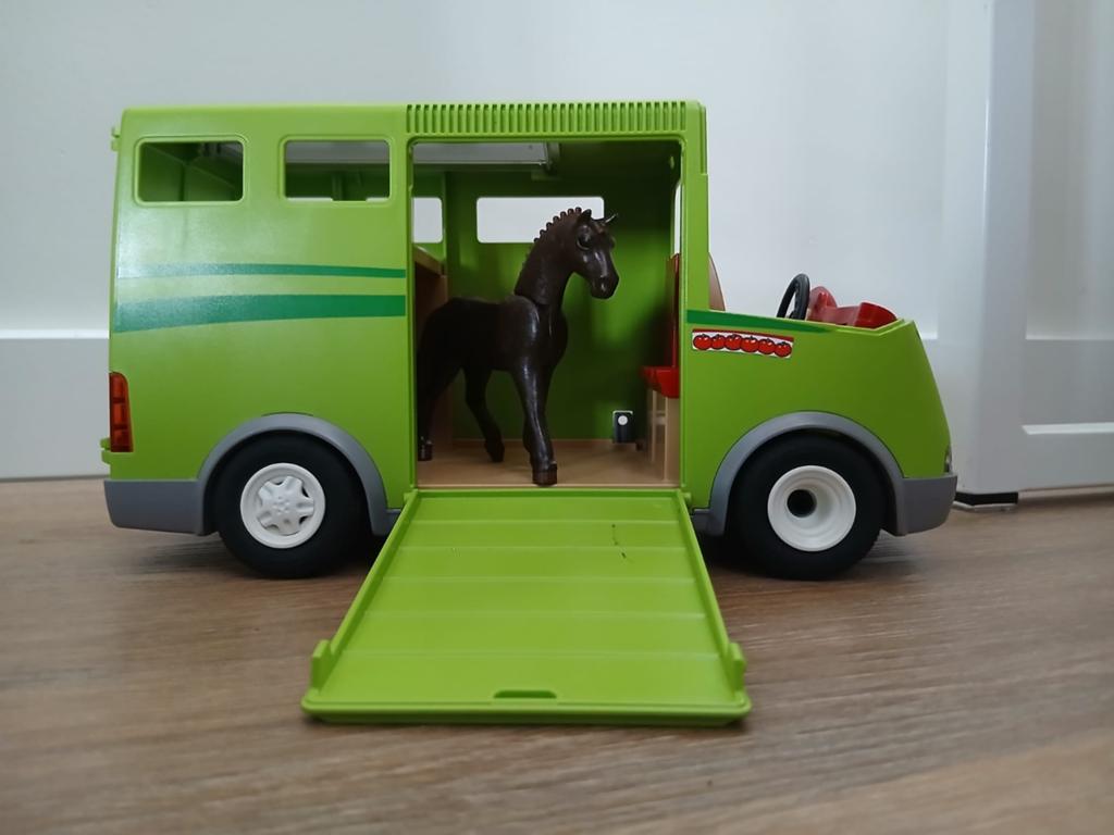 Paardentrailer 6928, Ophalen