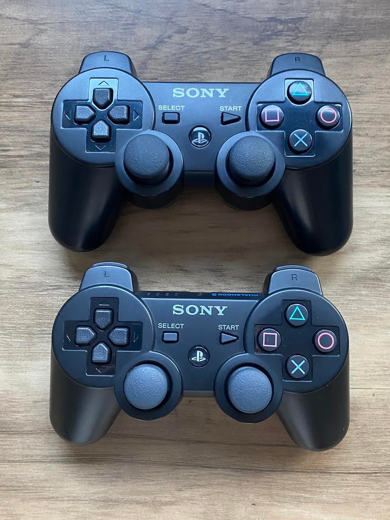 2 Originele PS3 controllers (Sony DualShock 3), Enlèvement ou Envoi, Comme neuf, Contrôleur, PlayStation 3