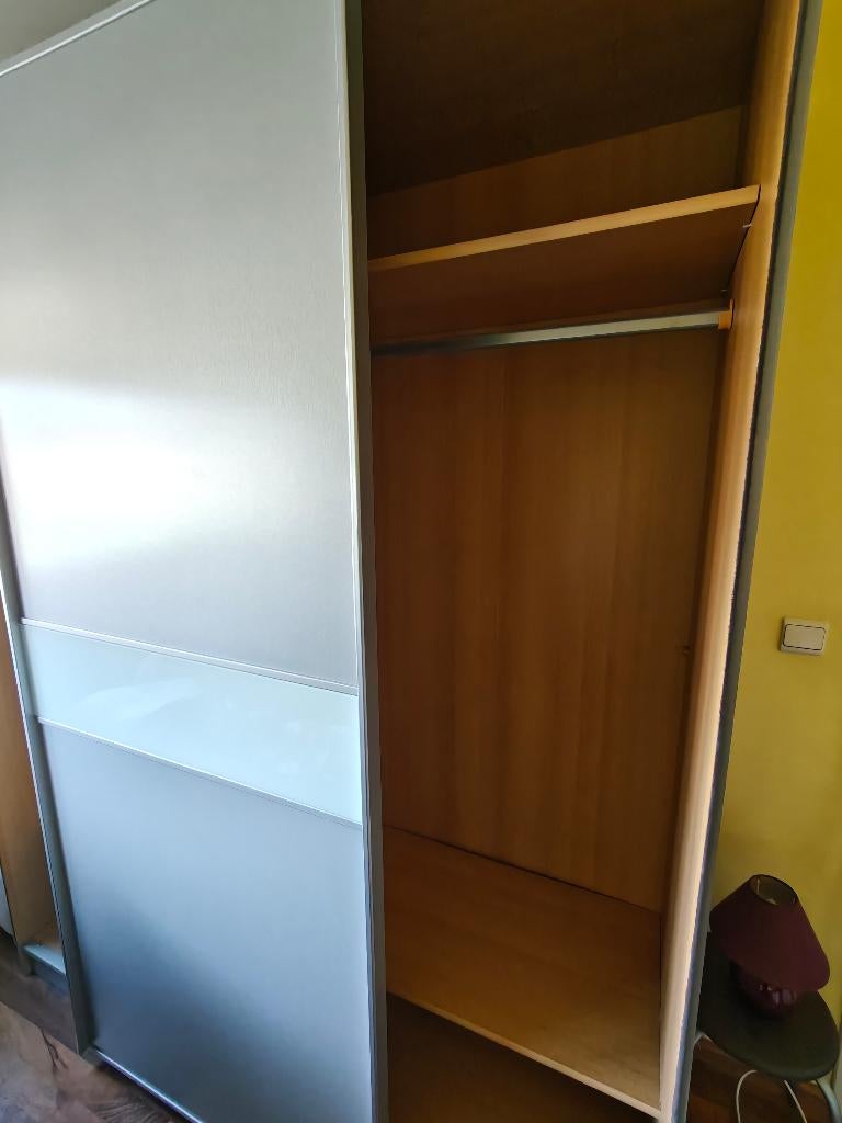 Kleerkast, Ophalen, Gebruikt, 200 cm of meer, Met plank(en)