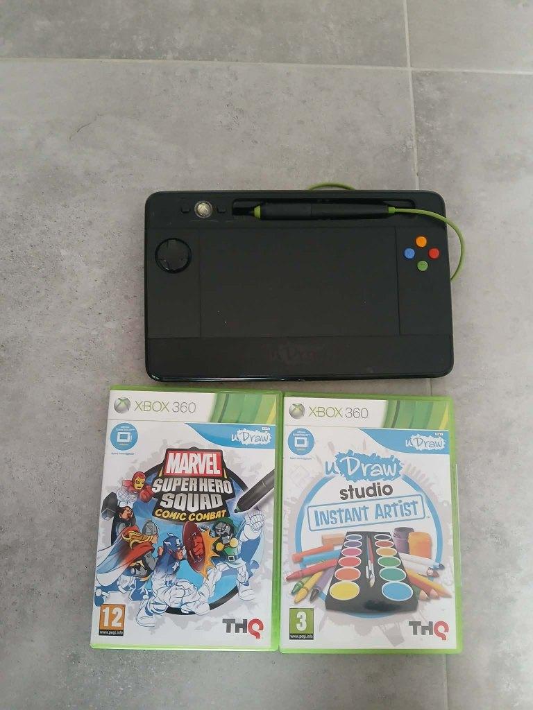u draw + 2 games, Games en Spelcomputers, Games | Xbox 360, Ophalen of Verzenden, Gebruikt