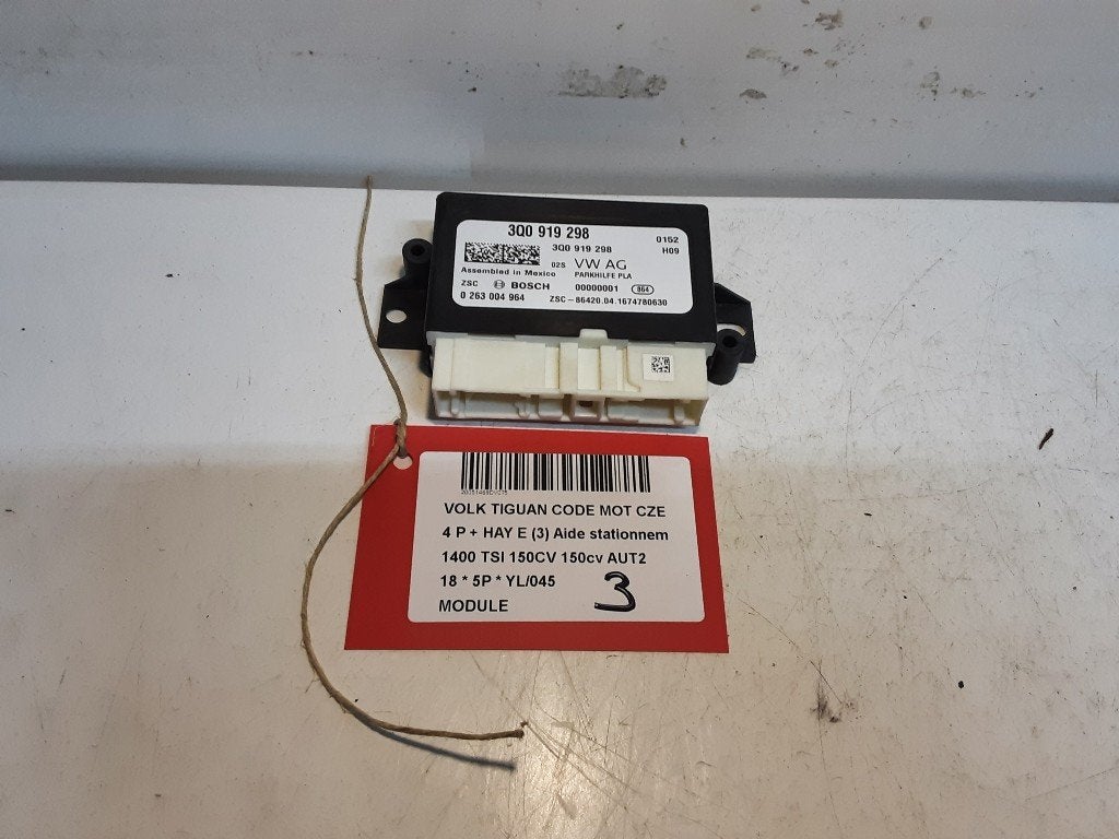 COMPUTER Volkswagen Tiguan (AD1) (3Q0919298), Gebruikt, Volkswagen, Mevr. I. Hauben, Rue de l'Espoir 34 34
4030  GRIVEGNÉE, BE