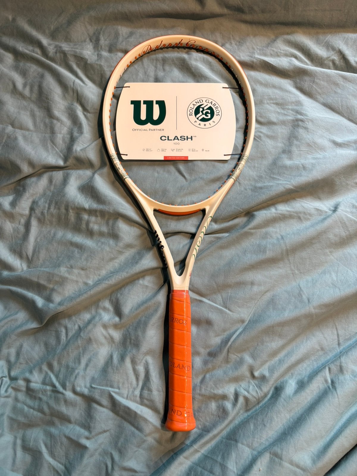 Raquette de tennis Wilson clash 100 v3, Sports & Fitness, Tennis, Enlèvement ou Envoi, Raquette, Wilson, Neuf