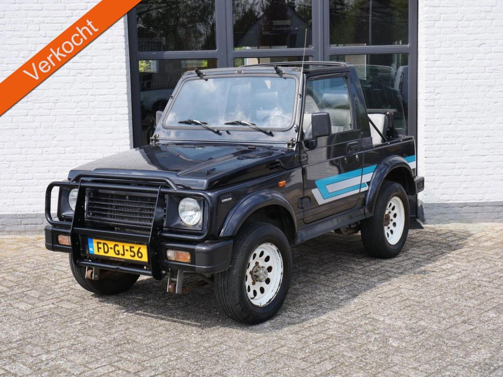 Suzuki Samurai 4x4 1.3 Cabrio met Hard top 4 persoons, Auto's, Suzuki, Bedrijf, 4x4, Lederen bekleding, Radio, Trekhaak, Benzine
