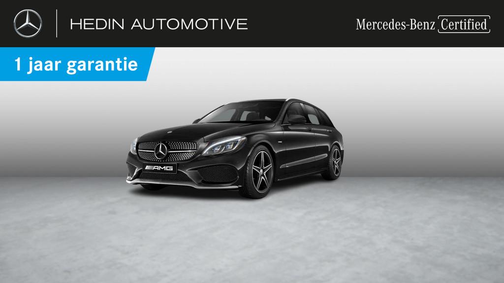 Mercedes-Benz C-klasse Estate C 450 AMG 4MATIC Panoramisch D, Auto's, Mercedes-Benz, Automaat, Automatische klimaatregeling, Stof