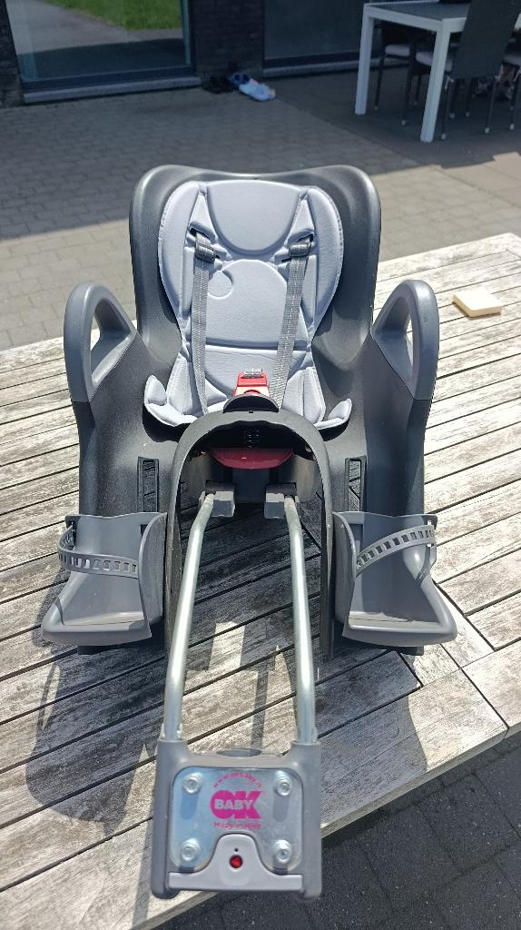 Kinderzitje fiets, Fietsen en Brommers, Fietsaccessoires | Fietsstoeltjes, Achterzitje, Gebruikt, Ok baby, Ophalen